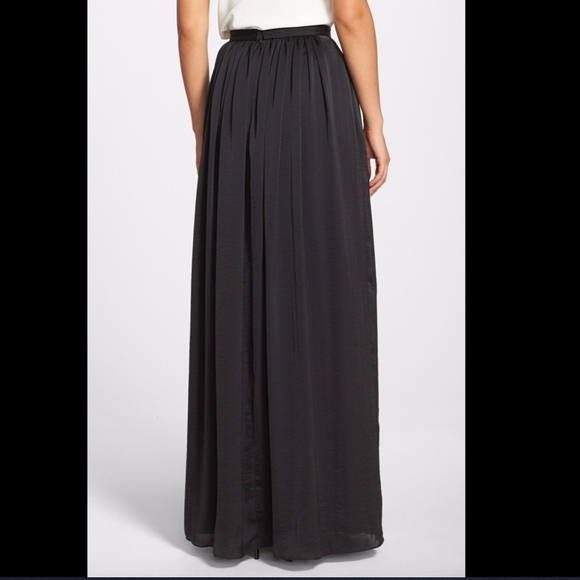 NWT! Needle & Thread 'Pandora' Satin‎ Ball Skirt Black [SZ 6 ] #e75 - Picture 3 of 10